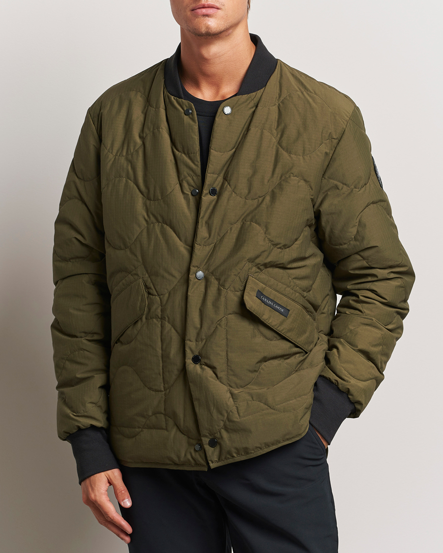 Herren | Casual Jacken | Canada Goose Black Label | Boswell Reversible Jacket Military Green