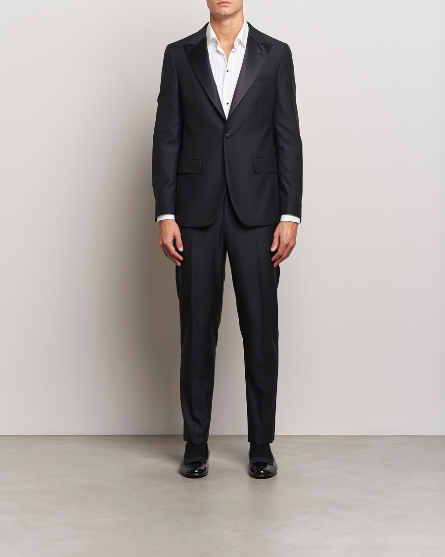 Herren |  | Boglioli | Milano Single Breasted Tuxedo Black