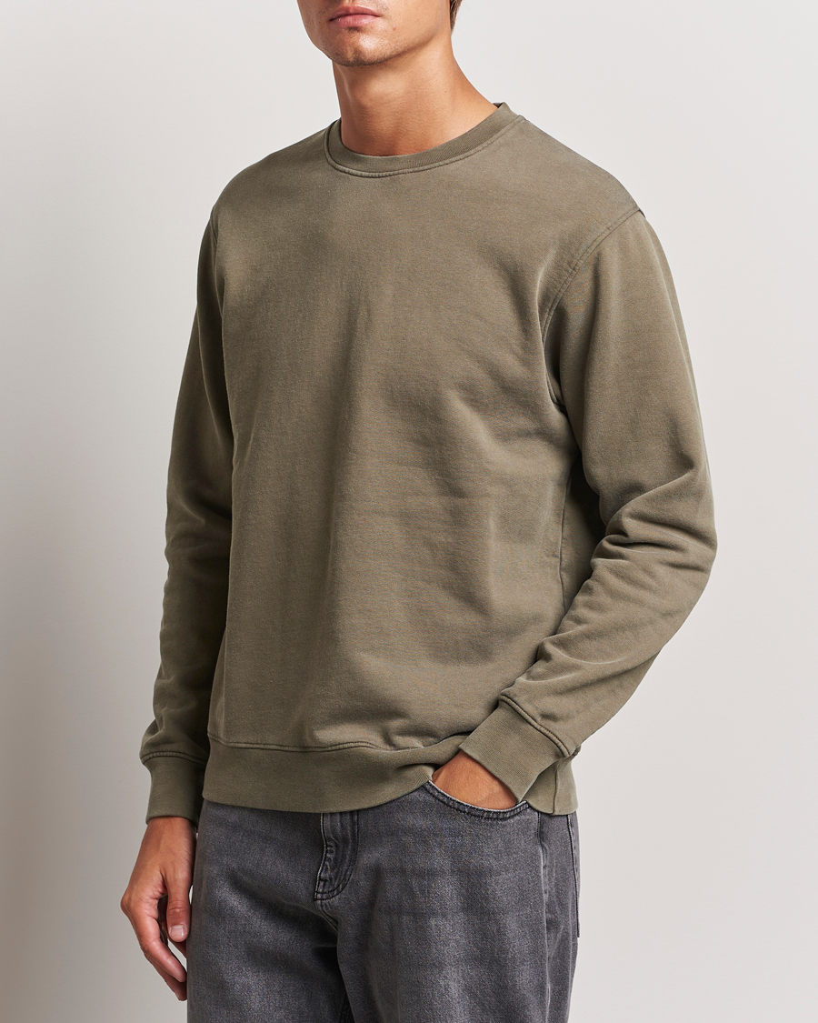 Herren |  | Colorful Standard | Classic Organic Crew Neck Sweat Misty Brown