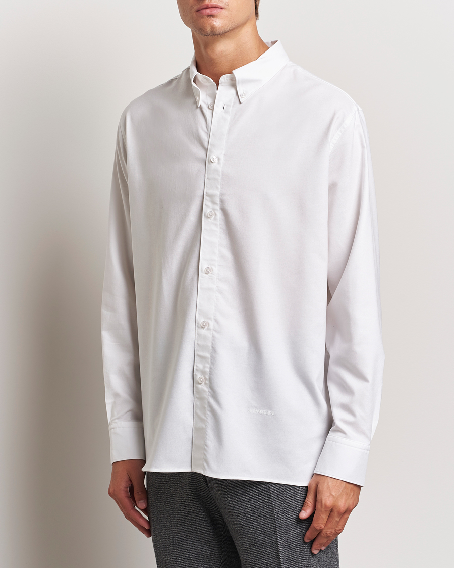 Herren | Oxfordhemden | J.Lindeberg | Regular Stretch Oxford Shirt White