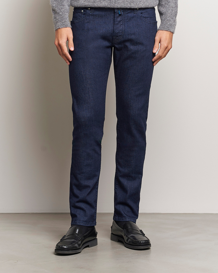 Herren |  | Jacob Cohën | Nick 622 Slim Fit Stretch Jeans Dark Tonal Wash