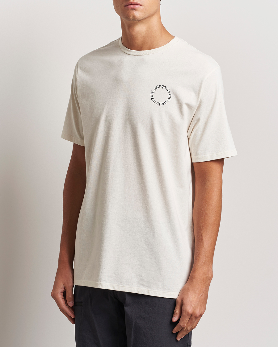 Herren | Kurzarm T-Shirt | Patagonia | Spoke Stencil Responsibili T-Shirt Birch White