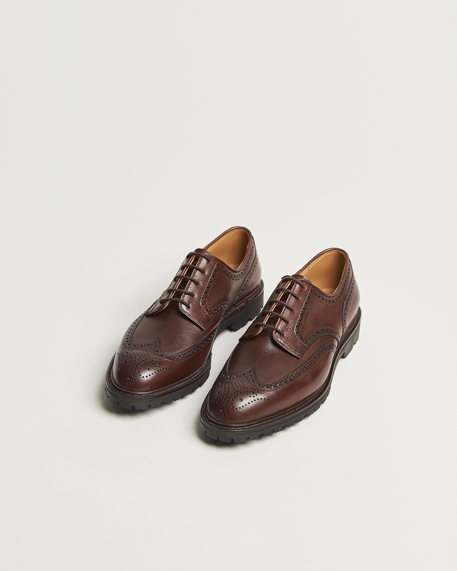 Herren |  | Crockett & Jones x Tärnsjö Garveri | Crockett & Jones Pembroke Milled Grain Vibram Dark Brown