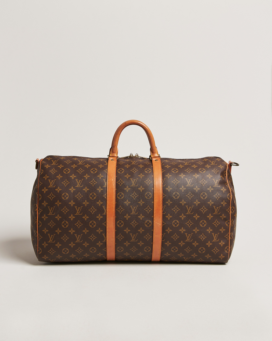 Louis Vuitton Pre Owned Keepall Bandouliere 55 Monogram