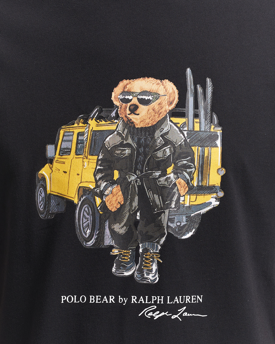 Polo Ralph Lauren Printed Bear Crew Neck T Shirt Polo Black bei Care of Car