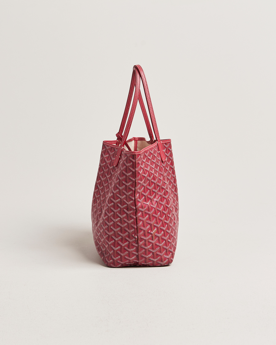 Goyard Pre Owned Saint Louis PM Coated Canvas Tote Bag Pink