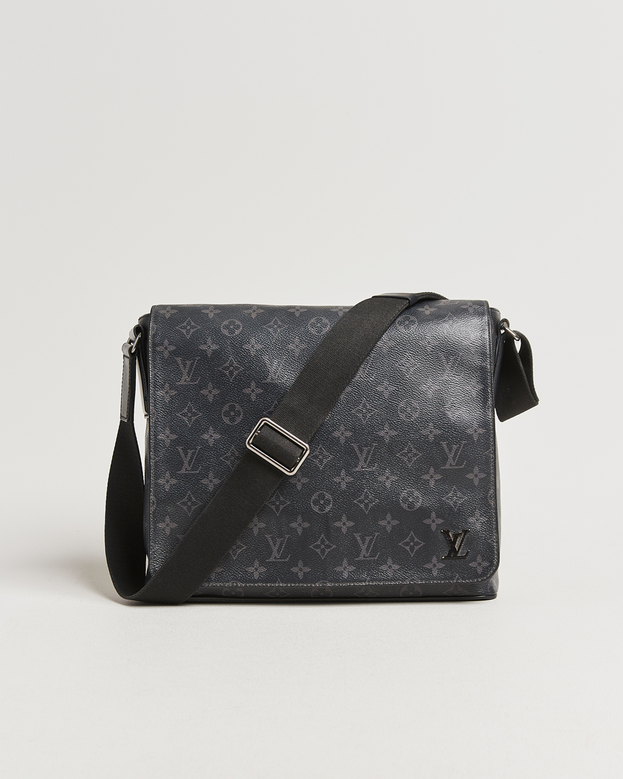 Louis Vuitton Pre Owned District MM Bag Monogram Eclipse