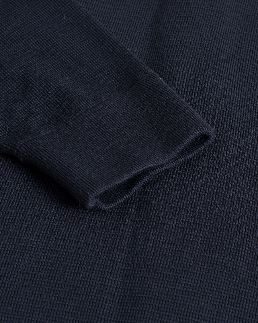 Herren | Pre-owned | Pre-owned | Ralph Lauren Purple Label Hybrid Zip Sweater Classic Navy