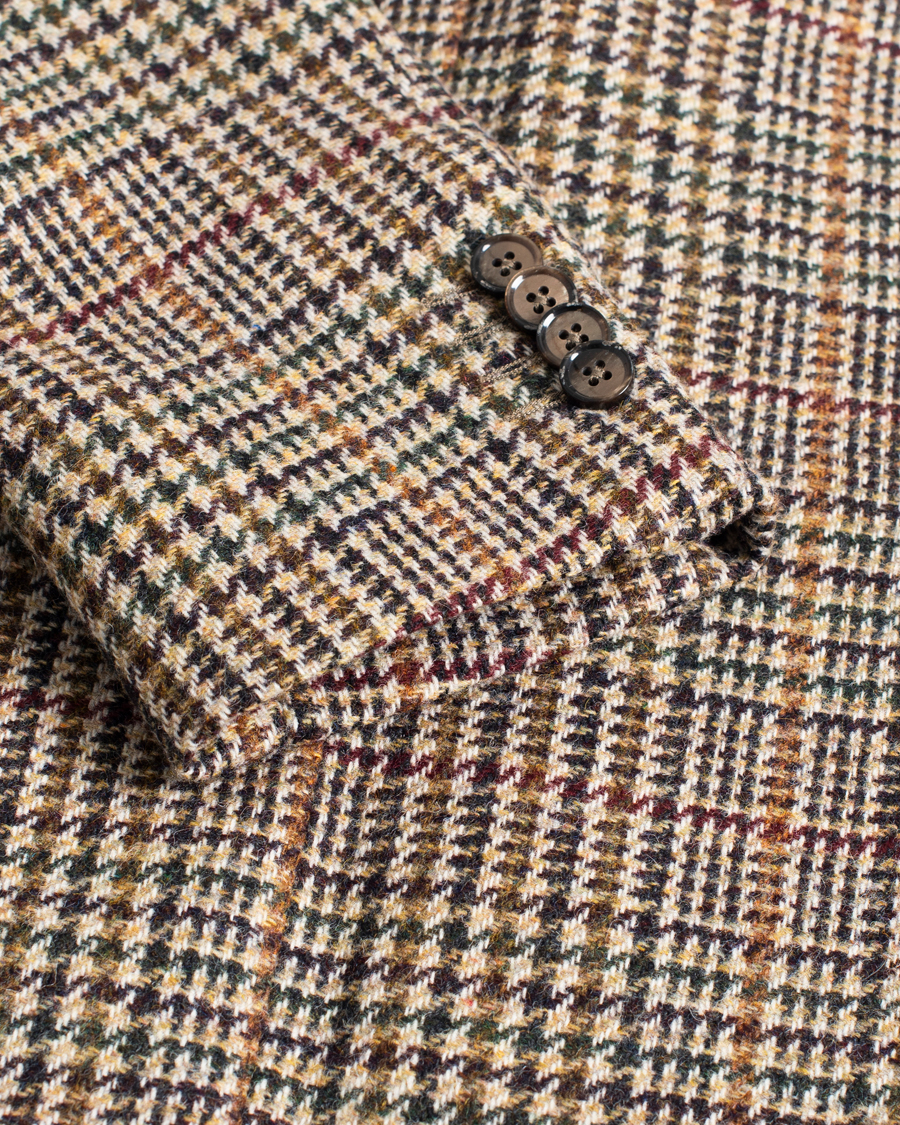 Herren |  | Pre-owned | L.B.M. 1911 Jack Houndstooth Wool Blazer Multi 