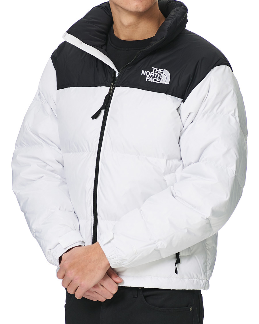 the north face nuptse white